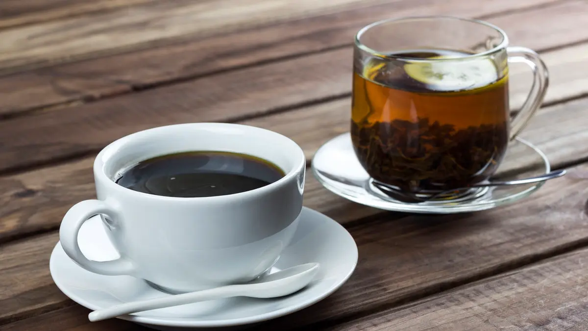 القهوة والشاي