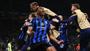 فوز انتر ميلان على برشلونه 