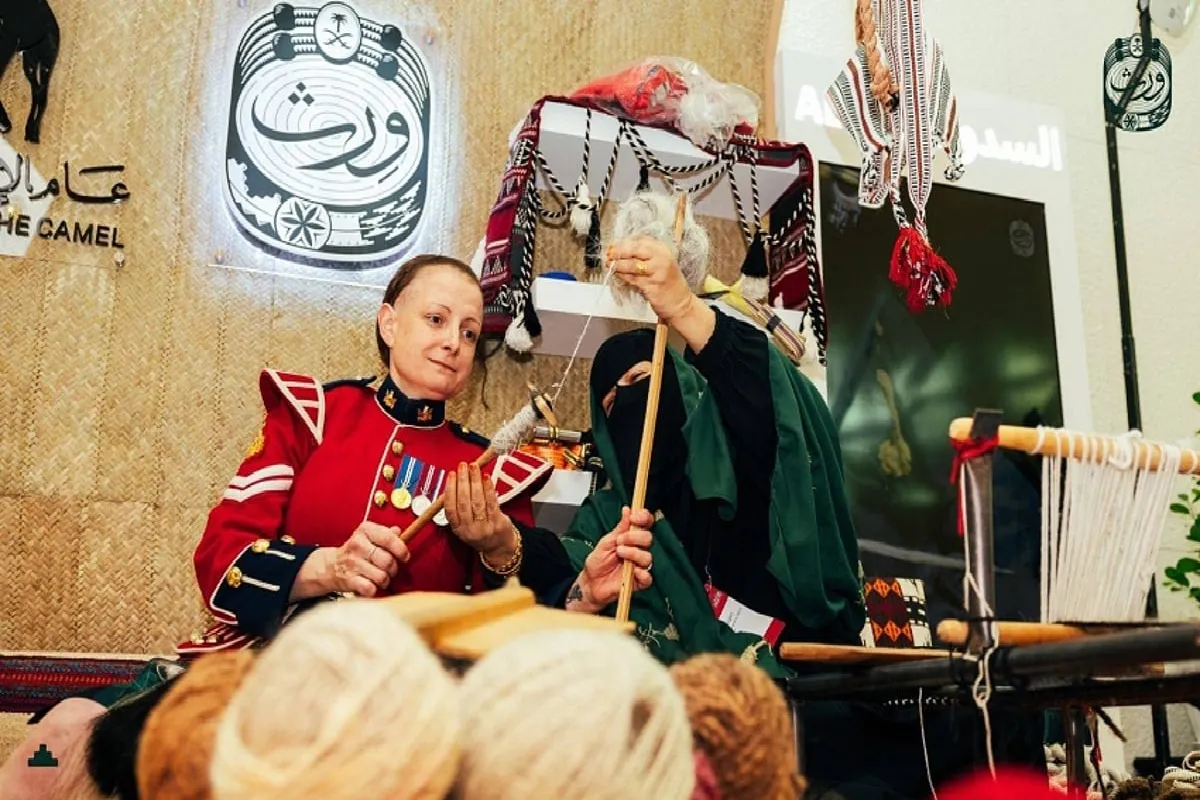 السدو العسيري يتألّق في لندن